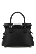 Maison Margiela Women Black Leather Micro 5Ac Handbag