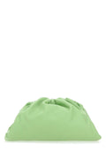Bottega Veneta Women Light Green Nappa Leather Teen Pouch Clutch