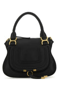 Chloe Women Black Leather Small Marcie Handbag