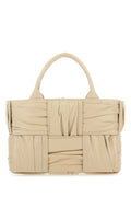 Bottega Veneta Women Beige Leather Mini Arco Handbag
