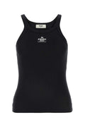Fendi Women Black Cotton Tank Top