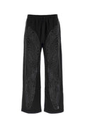 Off White Men Black Cotton Joggers