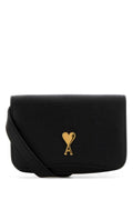 Ami Women Black Leather Paris Paris Crossbody Bag