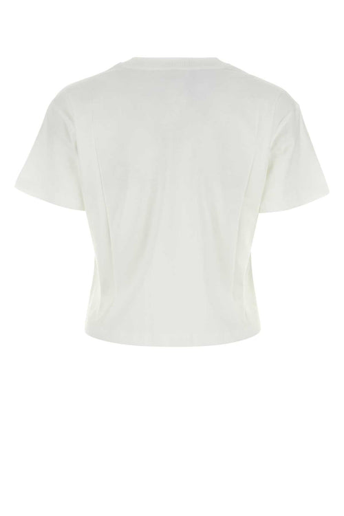 A.P.C. Women White Cotton T-Shirt