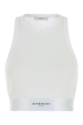 Givenchy Women White Stretch Cotton Top
