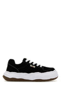 Maison Mihara Yasuhiro Men Black Velvet Oliver Sneakers