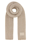 Fendi Women Sand Wool Blend Scarf