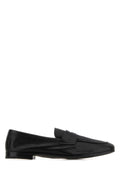 Prada Men Black Leather Loafers