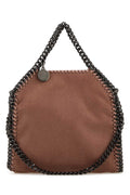 Stella Mccartney Women Antiqued Pink Shaggy Deer Mini Falabella Handbag