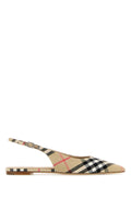 Burberry Women Embroidered Fabric Ballerinas