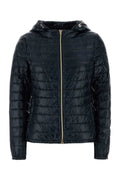 Herno Women Midnight Blue Nylon Down Jacket