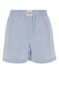The Attico Women Embroidered Poplin Shorts