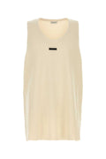 Fear Of God Men Cream Mesh Tank Top