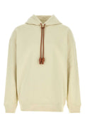 Loewe Men Ivory Cotton Sweatshirt
