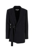 Loewe Women Embroidered Wool Blazer