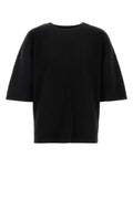Homme Plisse' Issey Miyake Men Black Polyester T-Shirt