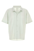 Homme Plisse' Issey Miyake Men Mint Green Polyester Shirt