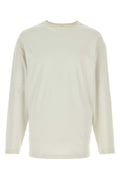Lemaire Men Chalk Cotton T-Shirt