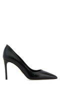Prada Women Black Leather Pumps