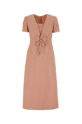 Valentino Garavani Women Pink Wool Blend Dress