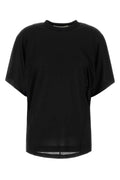 Carven Women T-Shirt Oversize In Seta Nera