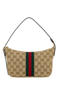 Gucci Men Gg Fabric Small Lunetta Crossbody Bag