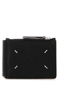 Maison Margiela Women Black Leather Wallet