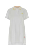 Loewe Women White Piquet Polo Dress