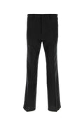 Prada Men Black Linen Pant