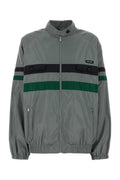 Miu Miu Women Grey Tech Fabric Jacket