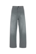 Miu Miu Women Grey Twill Pant