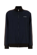 Miu Miu Women Navy Blue Mohair Blend Sweatshirt