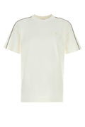 Burberry Men White Cotton T-Shirt