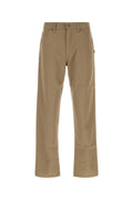 Burberry Men Khaki Cotton Pant