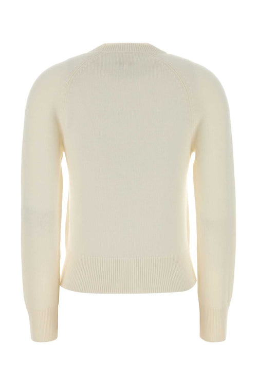 A.P.C. Women Ivory Wool Alissa Sweater