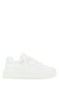Valentino Garavani Men White Nappa Leather One Stud Xl Sneakers