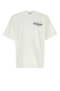 Salvatore Ferragamo Men White Cotton T-Shirt