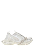 Balenciaga Women White Mesh And Rubber 3Xl Sneakers