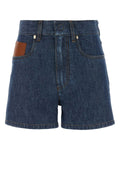 Fendi Women Denim Shorts