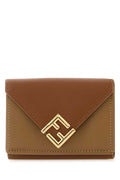 Fendi Women Two-Tone Leather Wallet