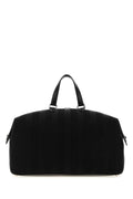 Fendi Men Black Canvas Fendi Lui 48 Travel Bag
