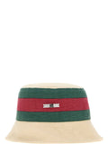 Gucci Women Sand Canvas Bucket Hat