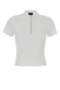 Gucci Women White Gg Jacquard Top