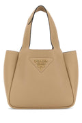 Prada Women Beige Leather Handbag
