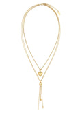 Chloe Women Gold Metal Chloe Mini Paddington Necklace
