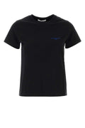 Givenchy Women Black Cotton T-Shirt