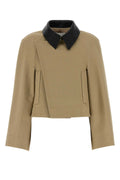 Givenchy Women Beige Cotton Blend Jacket