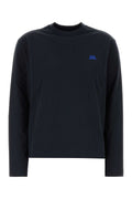 Jil Sander Women Midnight Blue Cotton T-Shirt