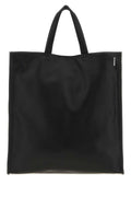 Jil Sander Men Black Leather Light Shopping Bag