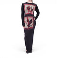 JEAN PAUL GAULTIER BLACK MESH LONG DRESS - SIZE M